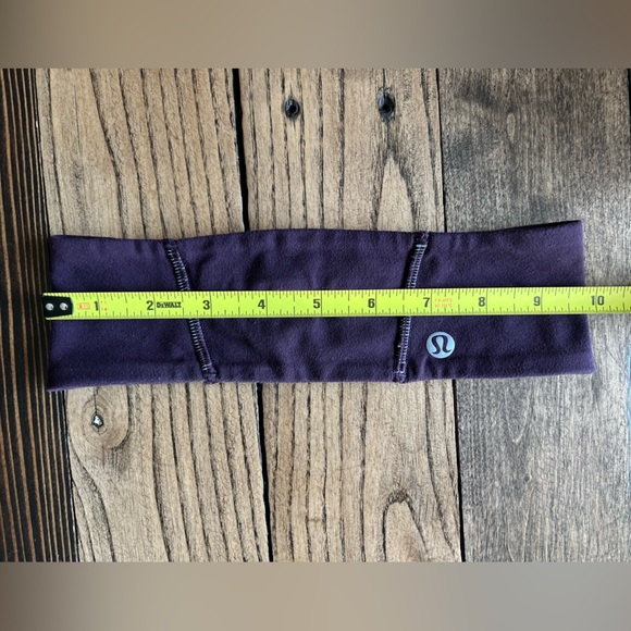 LULULEMON • purple headband ponytail holder running activewear bundle add-on Y2K - Picture 5 of 7